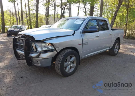 2015 Ram 1500 Big Horn из США, поврежденный, VIN 1C6RR7LT0FS528024